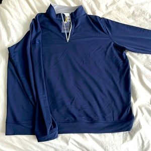 Peter Millar NWT Perth lightweight mens pullover navy XL